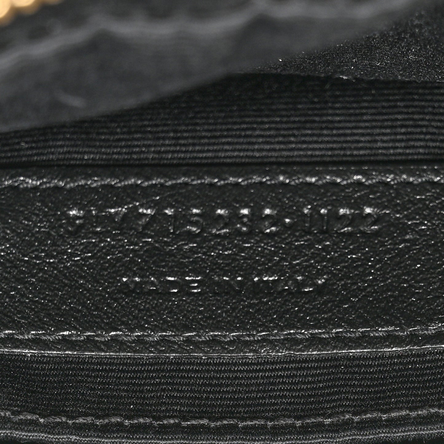 Calfskin Matelasse Monogram Lou Camera Bag Deep Marine