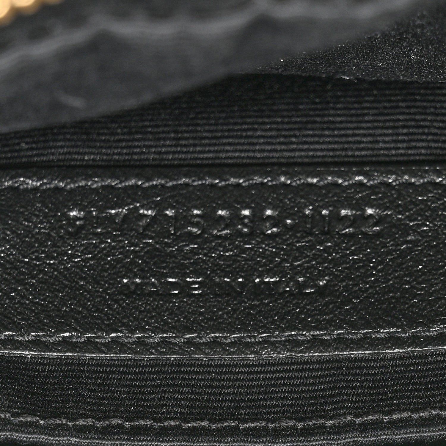 Saint Laurent Calfskin Matelasse Monogram Lou Camera Bag Deep Marine 6 of 10