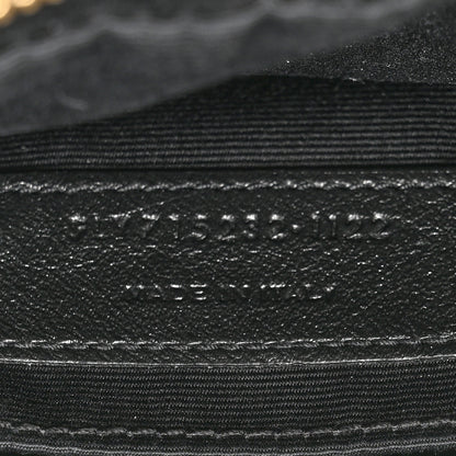 Saint Laurent Calfskin Matelasse Monogram Lou Camera Bag Deep Marine 6 of 10