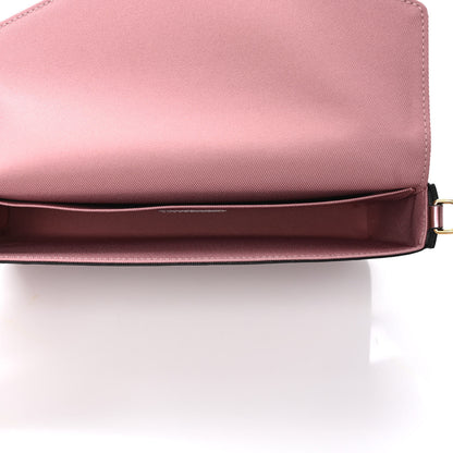 Louis Vuitton Vernis Pochette Felicie Chain Wallet Metallic Pale Pink 6 of 9