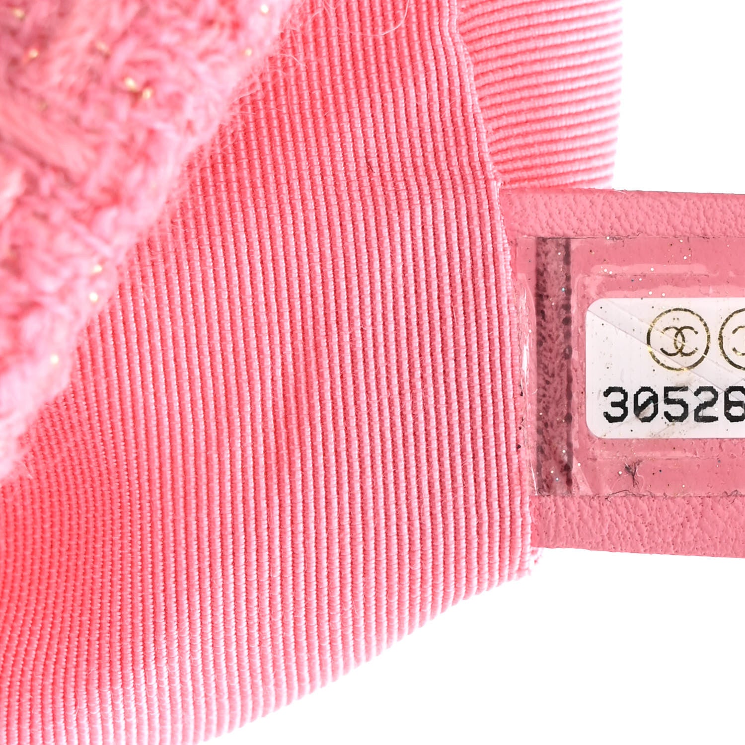 Chanel Metallic Tweed Quilted Medium Chanel 19 Flap Pink 7 of 10