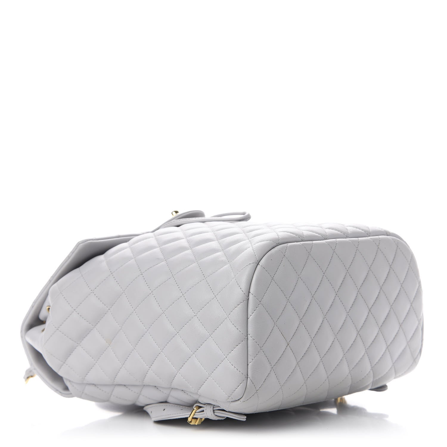 Chanel Calfskin Quilted Large Urban Spirit Backpack Grey 3 of 9
