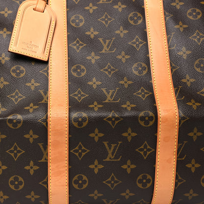 Louis Vuitton Monogram Keepall Bandouliere 55 9 of 10