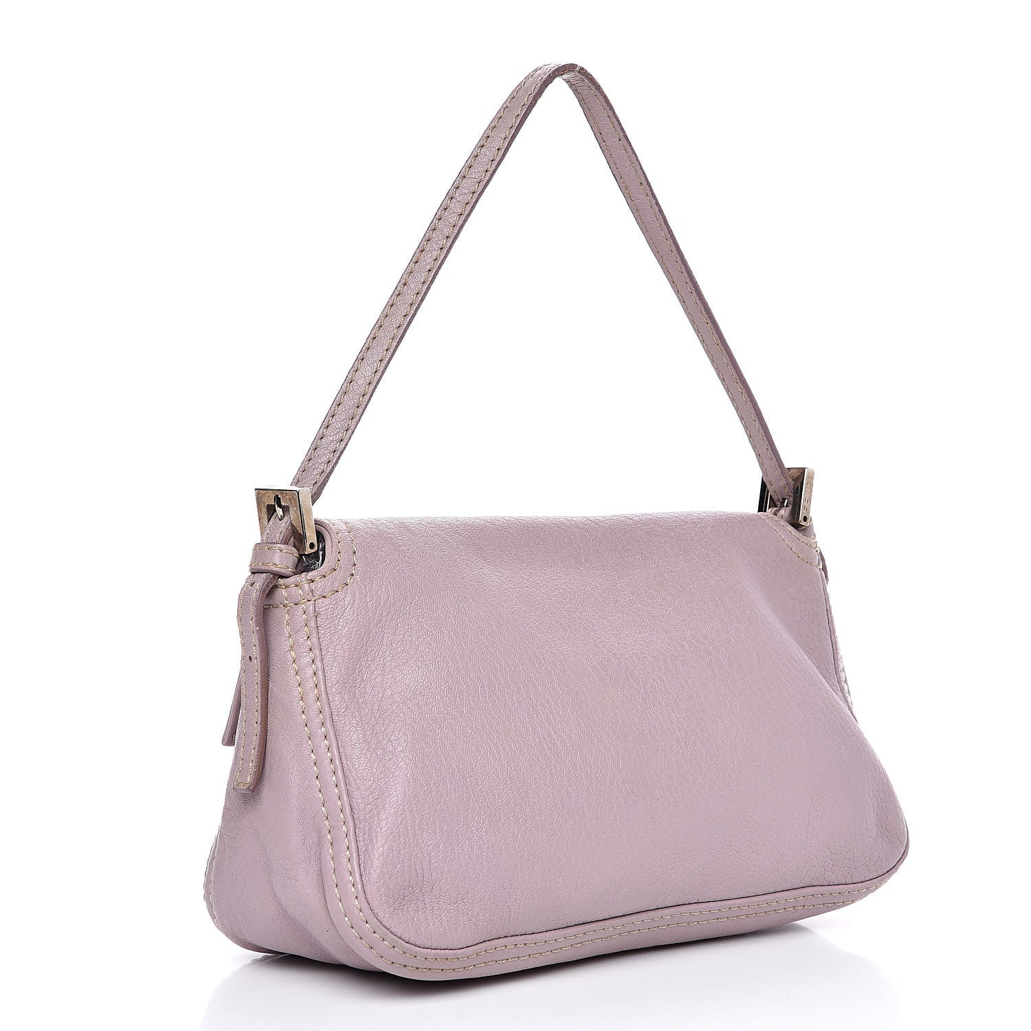 Fendi Nappa Elefante Mini Mama Baguette Lilla 3 of 13