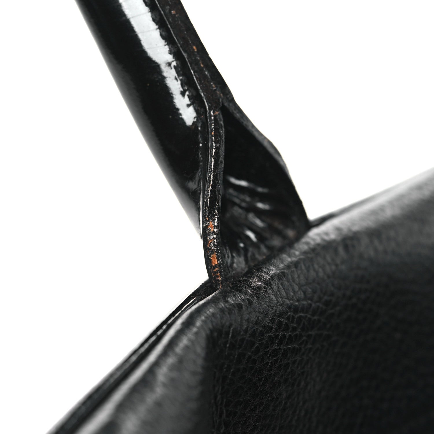 Chanel Caviar Patent Quilted Large Bowler Black 11 of 13