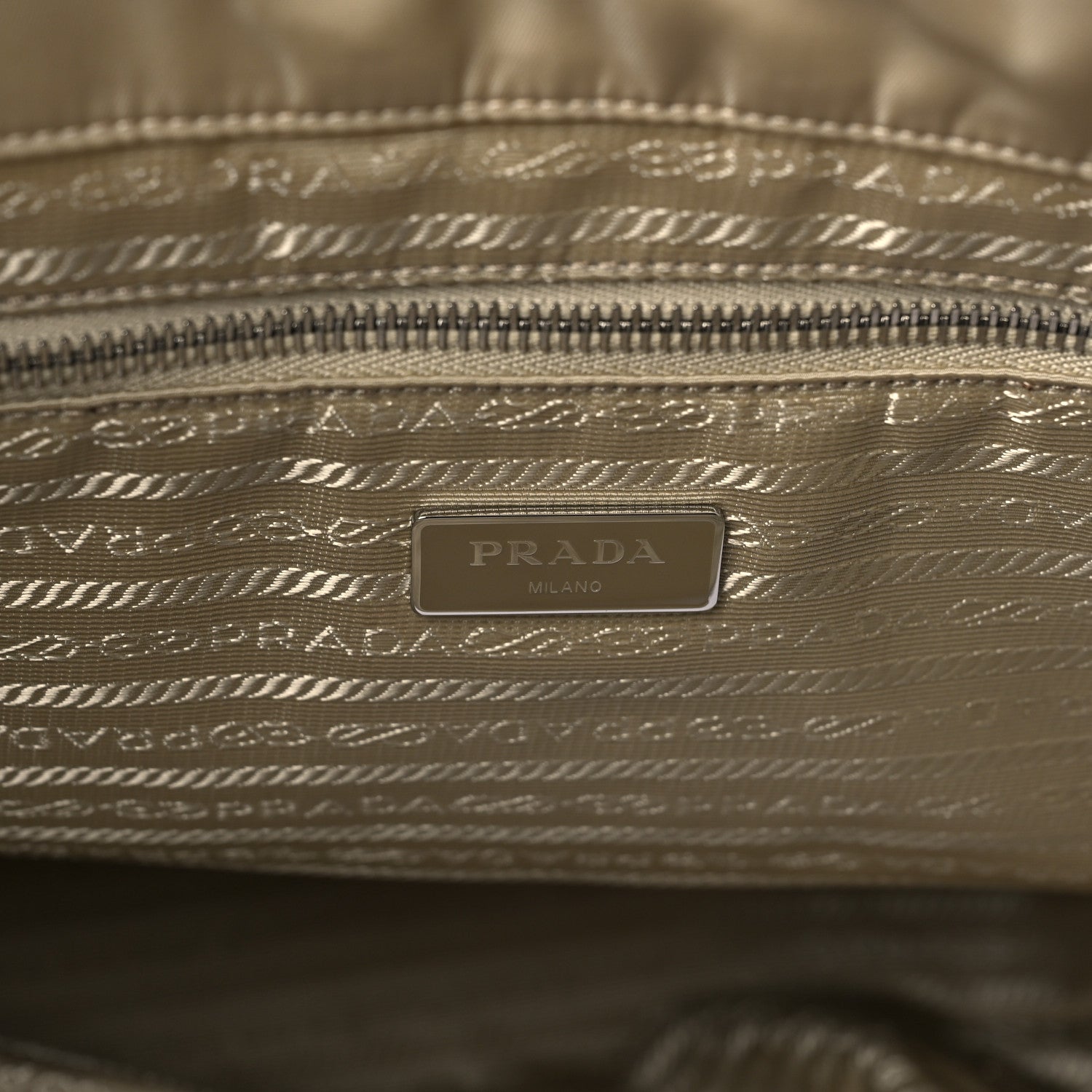 Prada Re-Nylon Saffiano Tote Desert Beige 5 of 9
