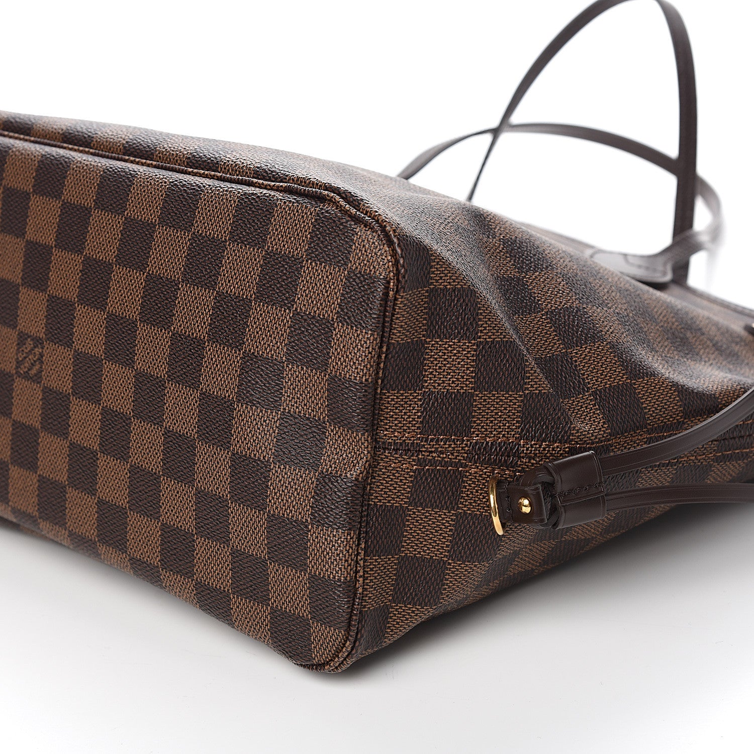 Louis Vuitton Damier Ebene Neo Neverfull MM Rose Ballerine 10 of 10