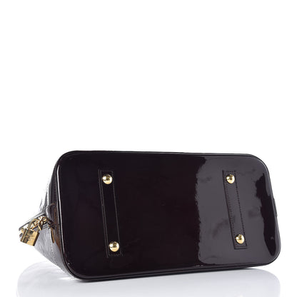 Louis Vuitton Vernis Alma MM Amarante 4 of 12