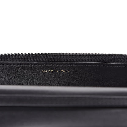 Chanel Calfskin Crocodile Embossed Graffiti 2.55 Cocodile Reissue Wallet On Chain WOC Black Gold 7 of 12