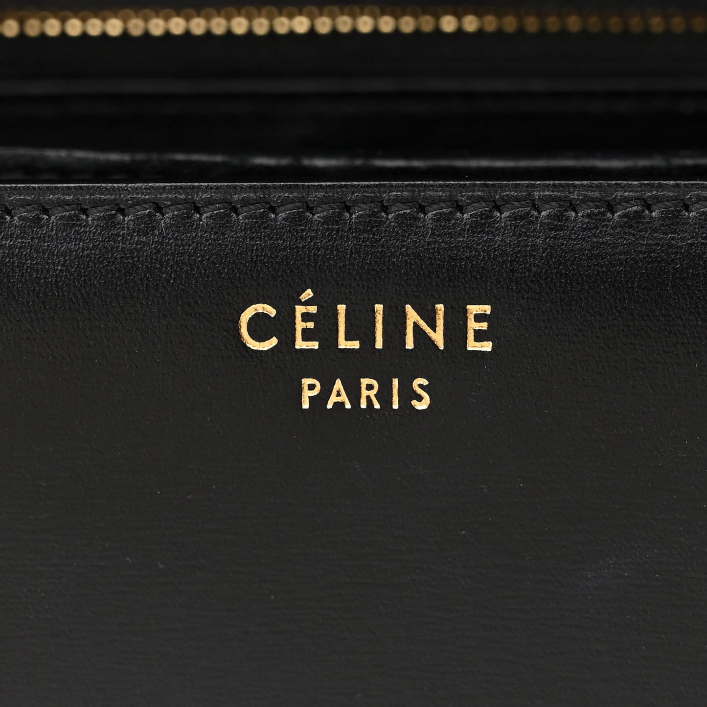 Box Calfskin Medium Classic Box Flap Bag Black