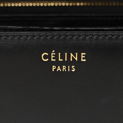 Celine Box Calfskin Medium Classic Box Flap Bag Black 6 of 16