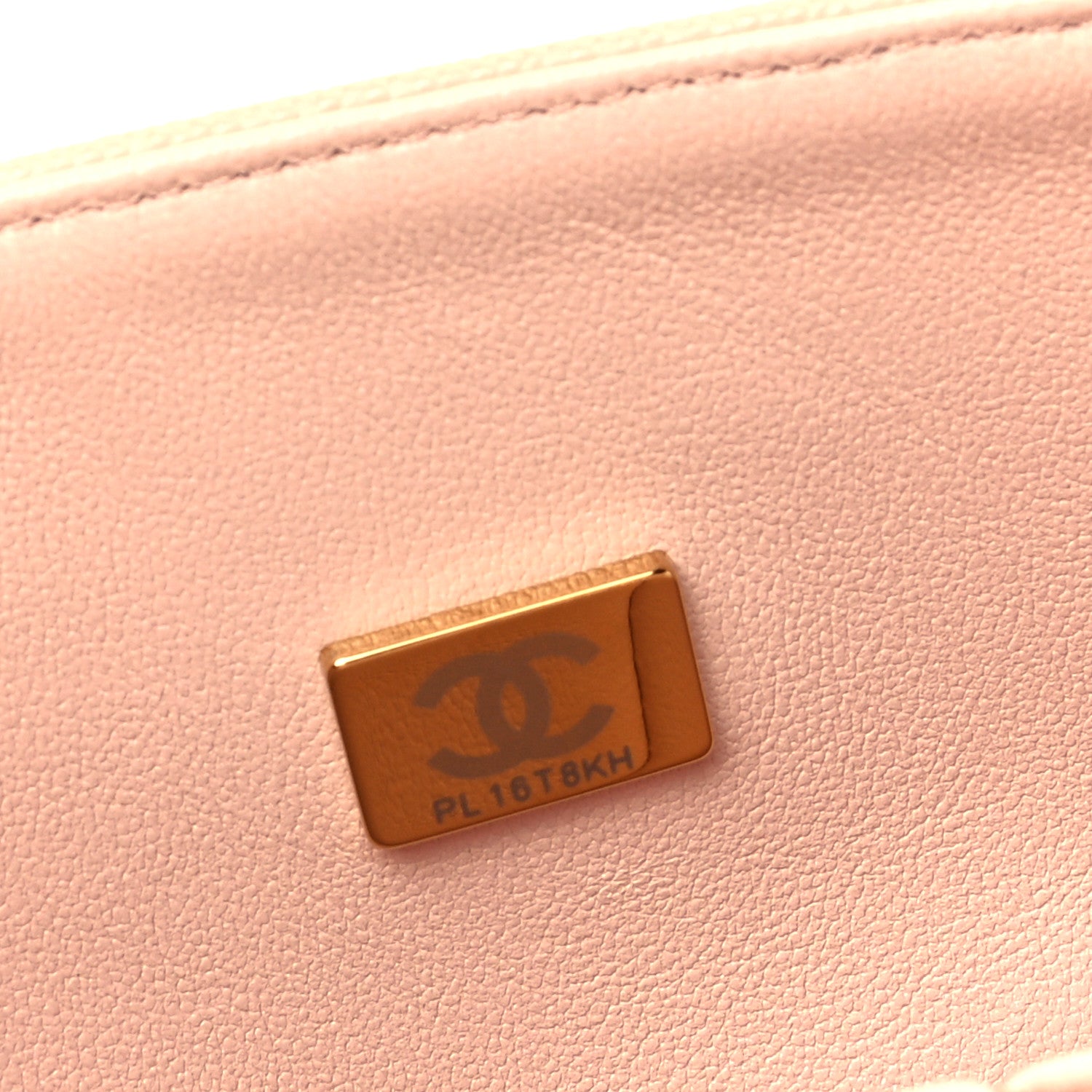 Chanel Caviar Quilted Small Double Flap Light Beige 6 of 8