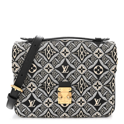Louis Vuitton Jacquard Since 1854 Pochette Metis Grey 1 of 9