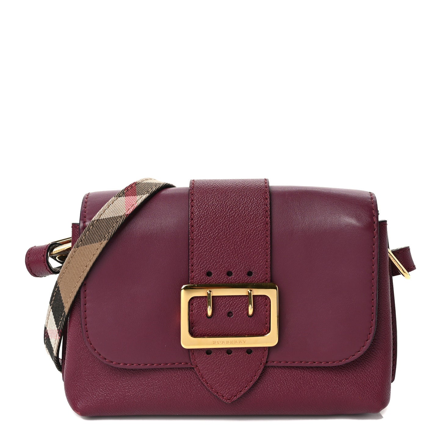 Soft Grain Calfskin Small Medley Crossbody Dark Plum
