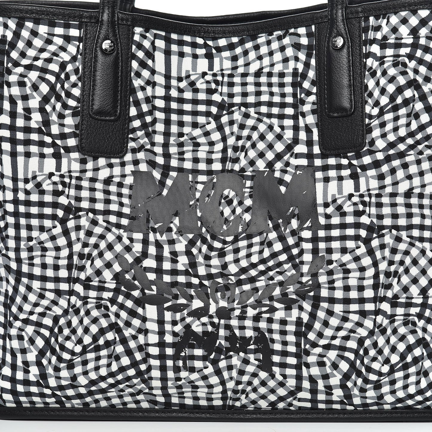 Visetos Medium Liz Reversible Shopper Tote Black