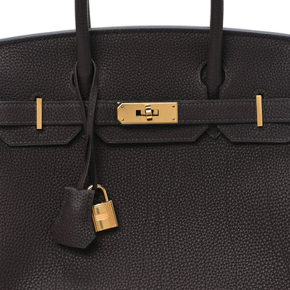 Hermes Togo Birkin 30 Chocolate 8 of 10