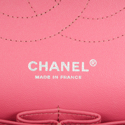 Chanel Lambskin Quilted Jumbo Double Flap Pink 7 of 10
