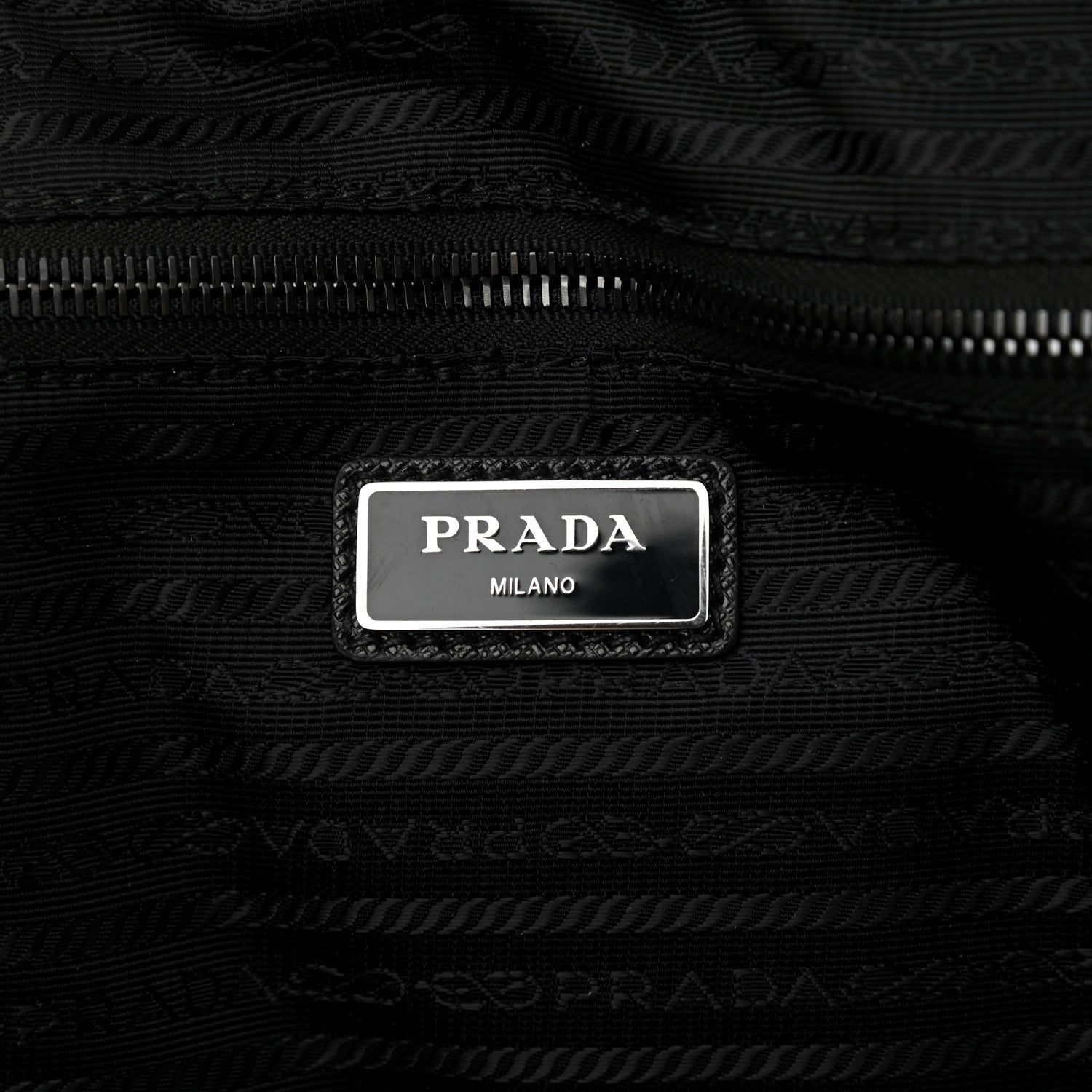 Prada Re-Nylon Saffiano Mens Backpack Black 6 of 10