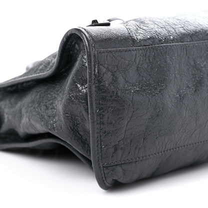 Balenciaga Agneau Classic Silver Hardware City Gris Fossile Anthracite 8 of 12