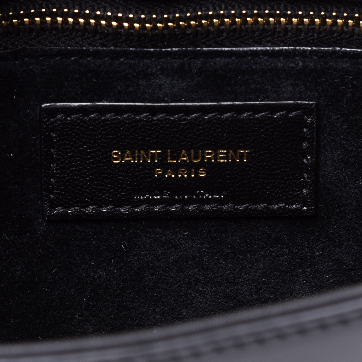 Saint Laurent Patent Le 5 A 7 Hobo Black 7 of 10