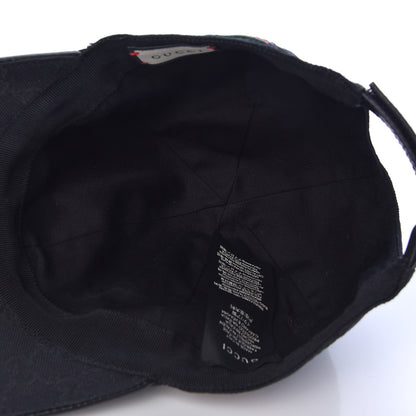 Gucci Monogram Web Baseball Hat L Black 5 of 7