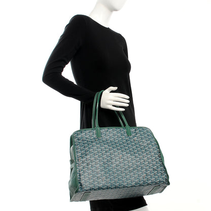 Goyard Goyardine Sac Hardy Pet Carrier PM Green 2 of 15