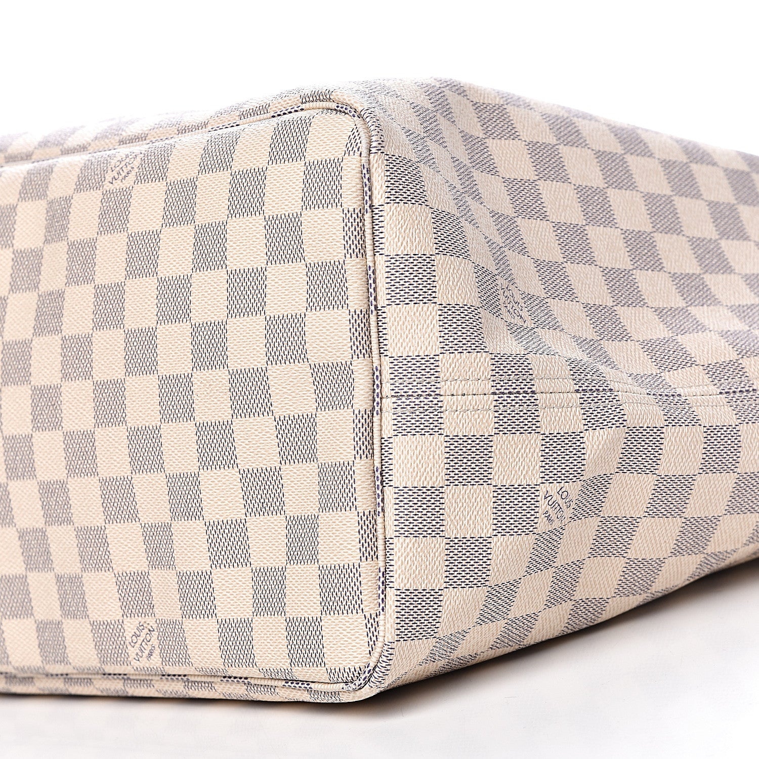 Louis Vuitton Damier Azur Neo Neverfull GM Rose Ballerine 7 of 14