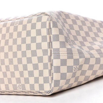 Louis Vuitton Damier Azur Neo Neverfull GM Rose Ballerine 7 of 14