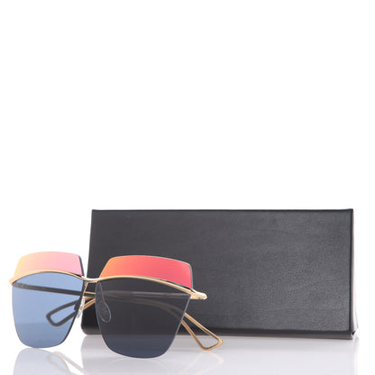 Christian Dior Metal DiorMetallic Sunglasses Orange Blue 7 of 7