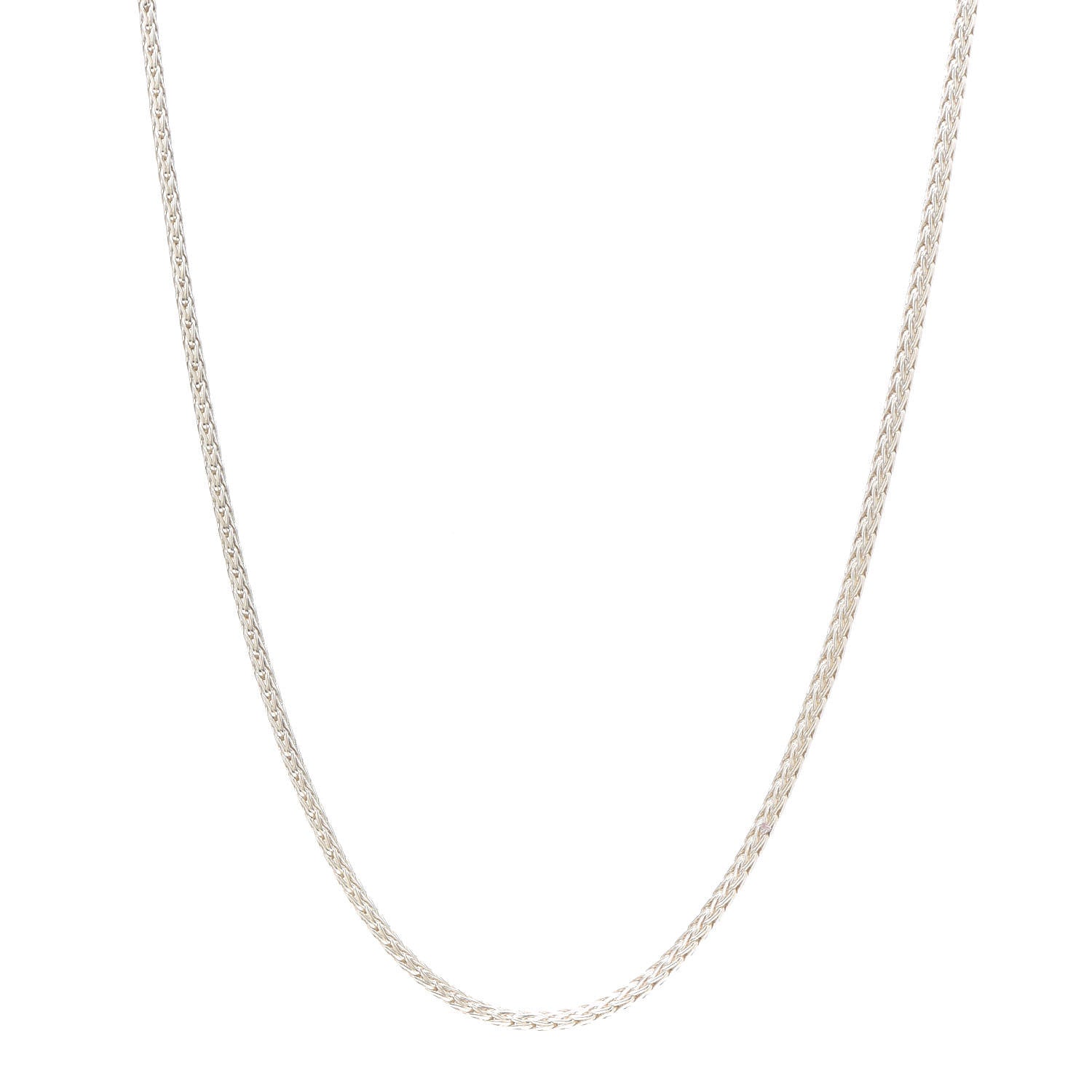 John Hardy Sterling Silver 2.5mm Classic Chain Necklace 1 of 5