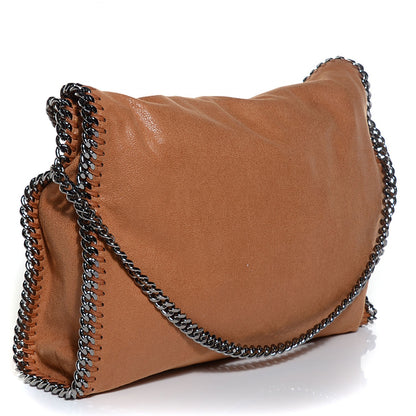 Stella McCartney Shaggy Deer Falabella Fold Over Tote Tan 3 of 8