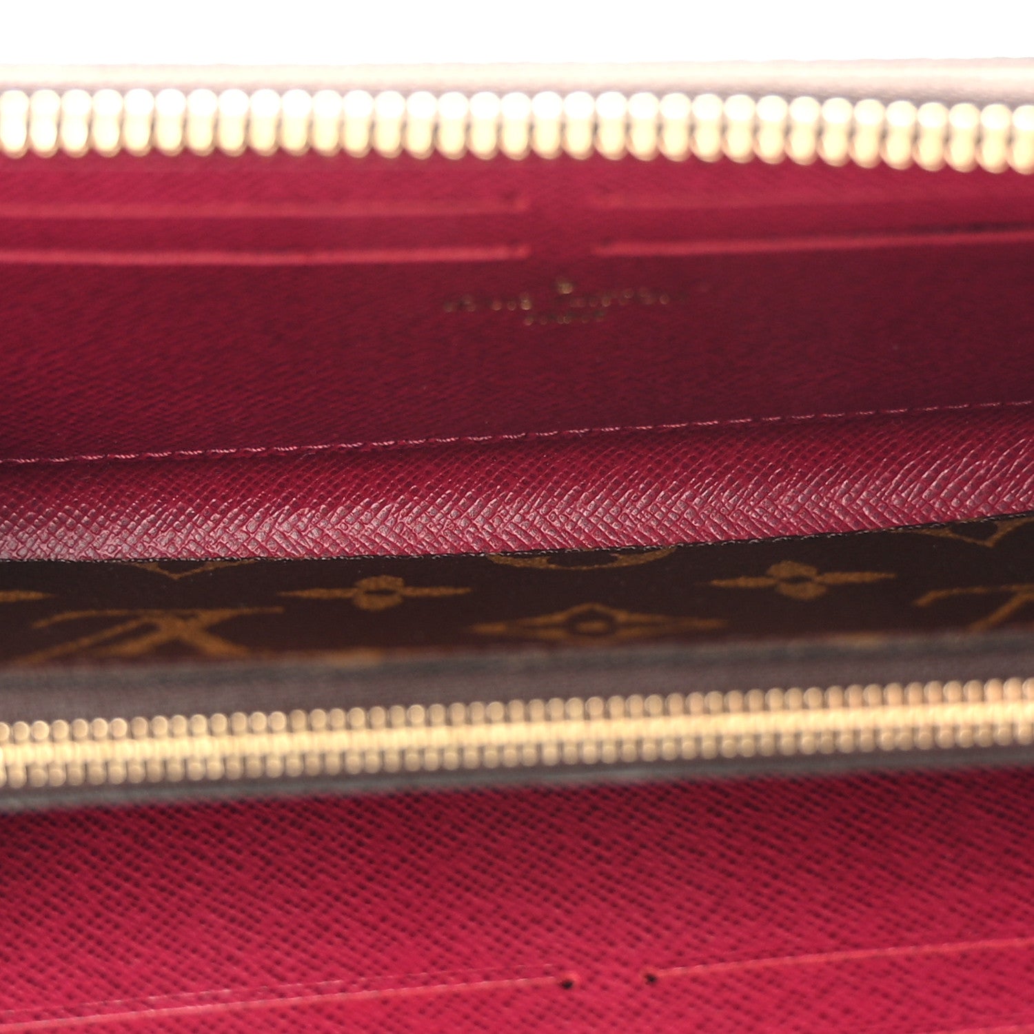 Louis Vuitton Monogram Clemence Wallet Fuchsia 5 of 7