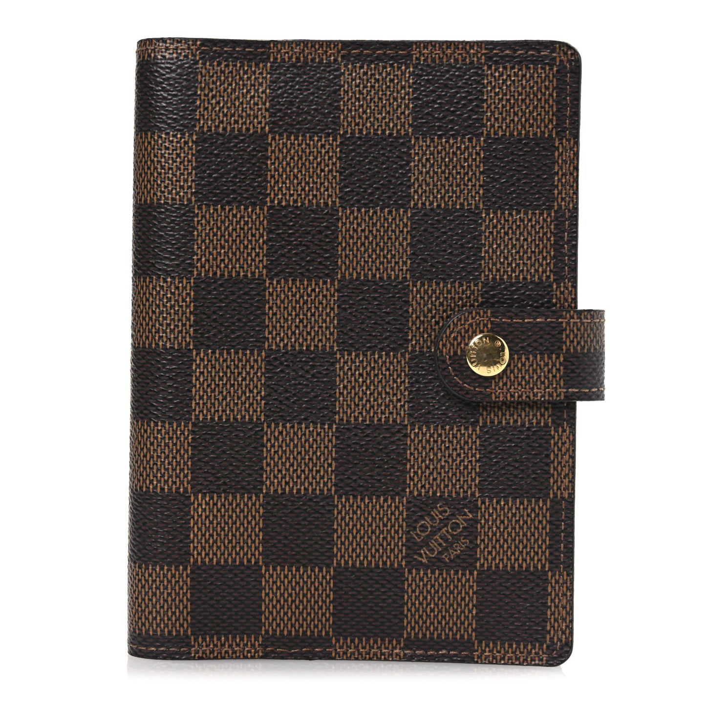 Damier Ebene Small Ring Agenda Cover