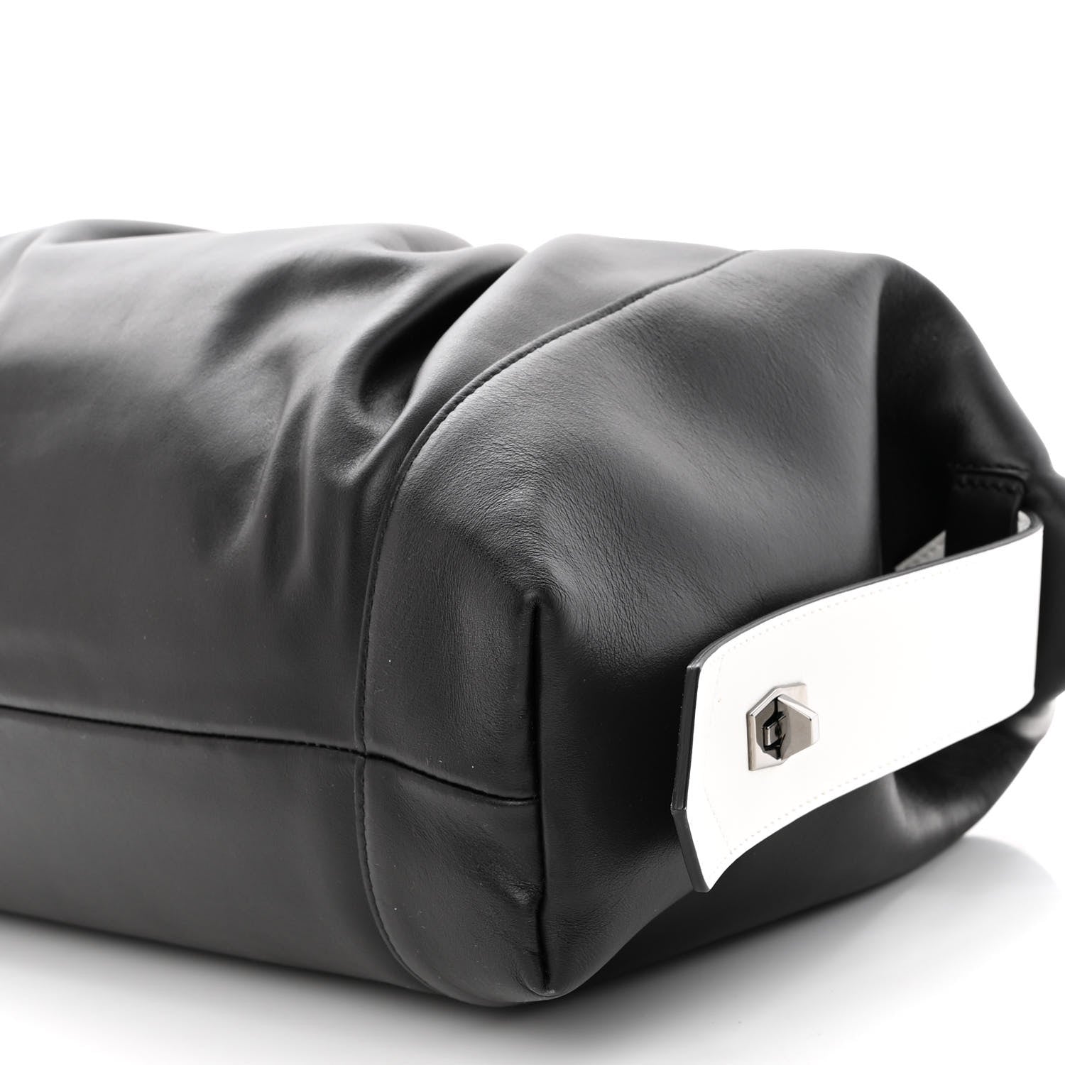 Givenchy Calfskin Antigona Large Soft Clutch Black White 9 of 9