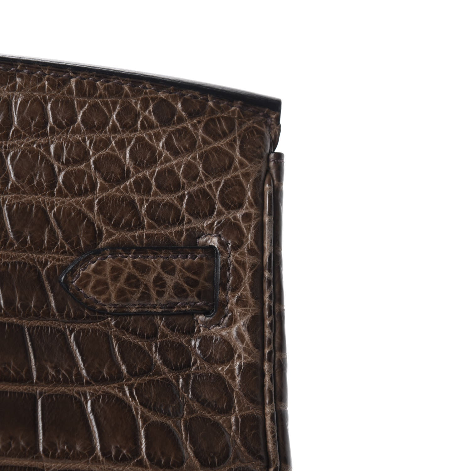 Hermes Matte Niloticus Crocodile Birkin 30 Gris Elephant 16 of 38