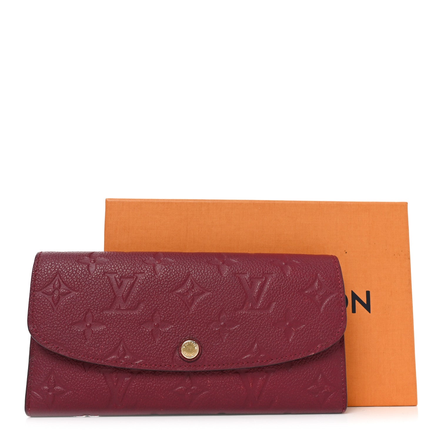 Louis Vuitton Empreinte Emilie Wallet Raisin 7 of 7