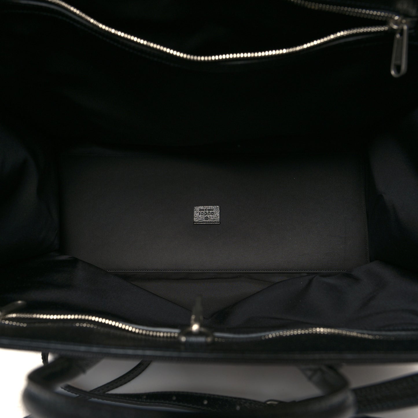 Econyl Nylon Monogram Large Off The Grid Tote Bag Black