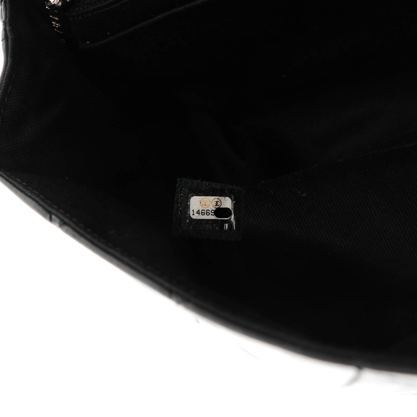 Calfskin Quilted In The Business Flap Bag Black