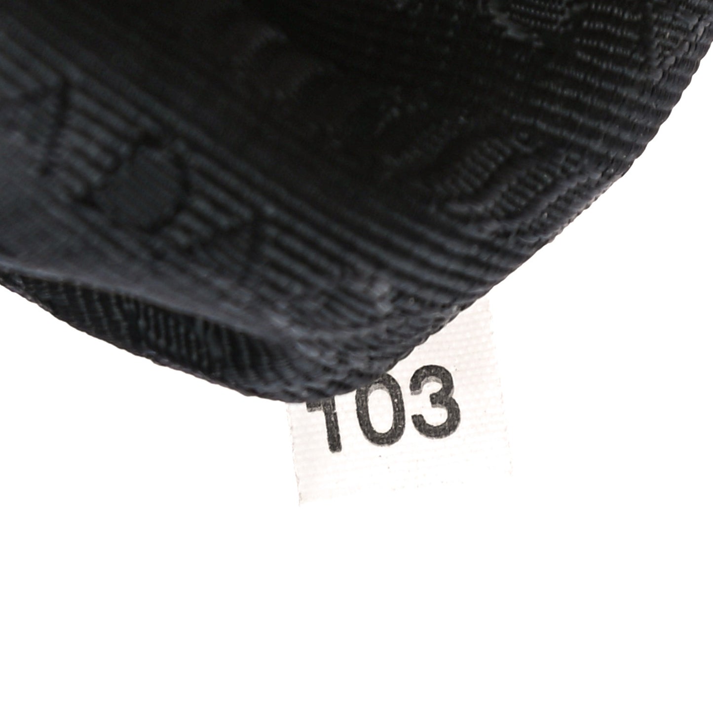 Tessuto Nylon Saffiano Tote Black