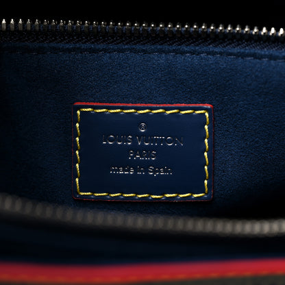 Louis Vuitton Epi Soufflot MM NM Marine Rouge 5 of 8