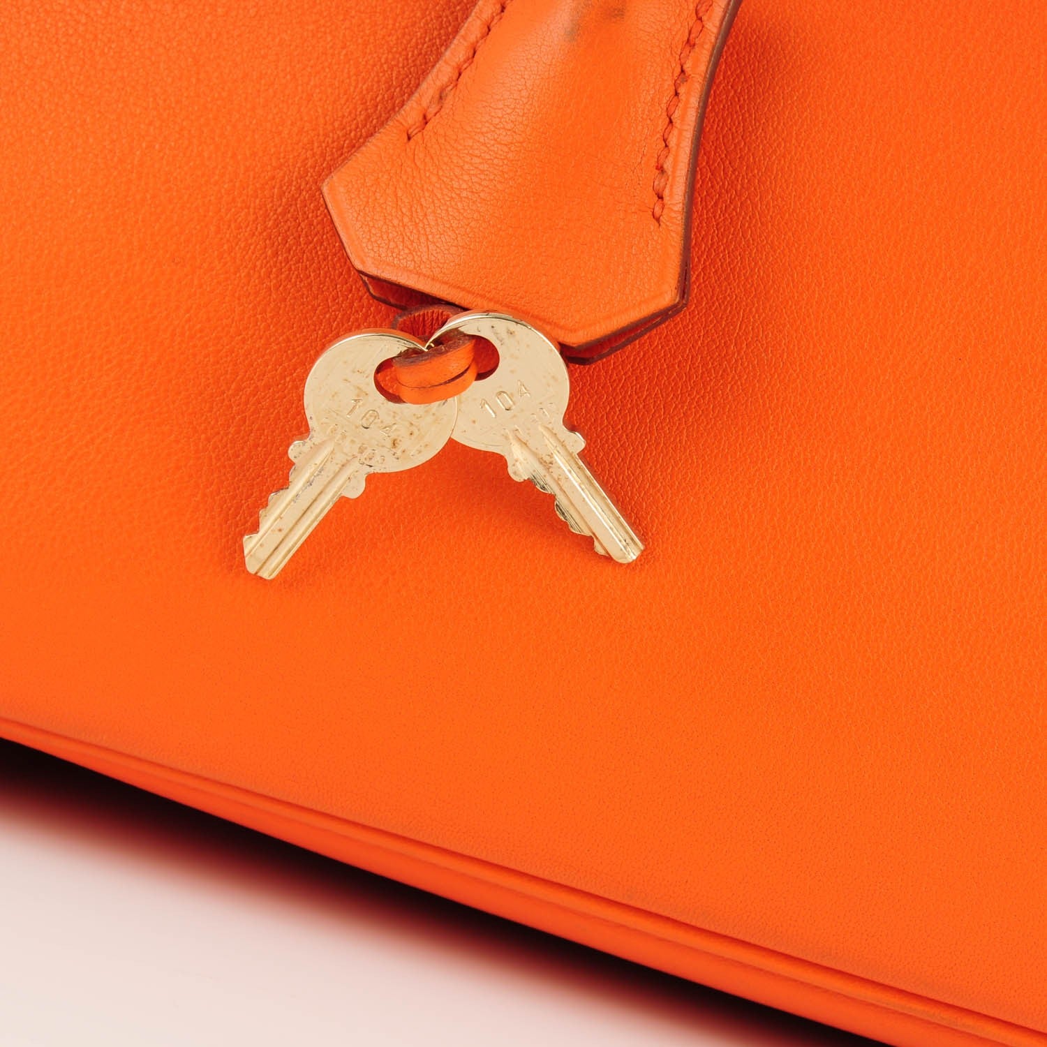 Hermes Swift Birkin 35 Orange 10 of 28