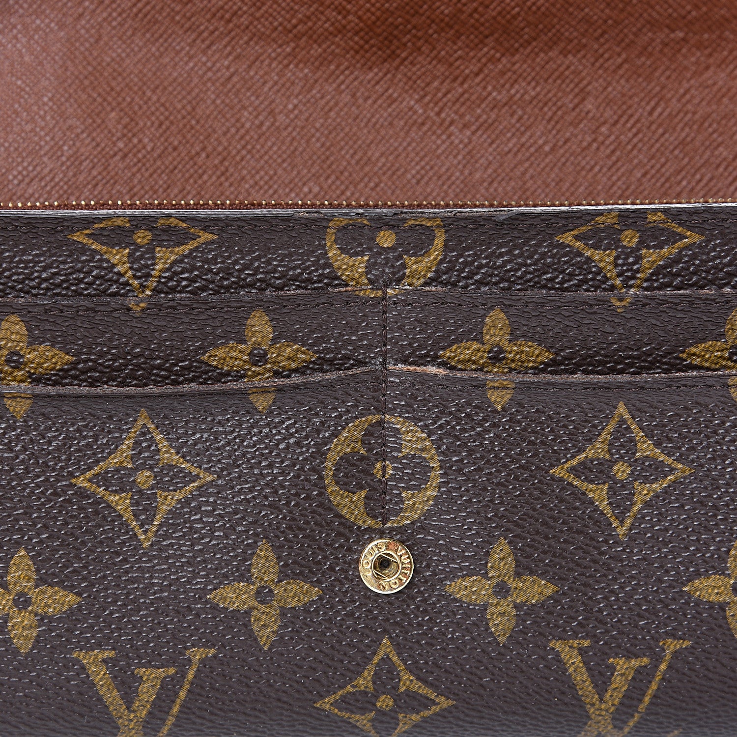 Louis Vuitton Monogram Sarah Wallet NM 7 of 13