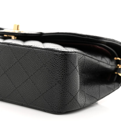 Chanel Caviar Quilted Small Double Flap Black 10 of 11