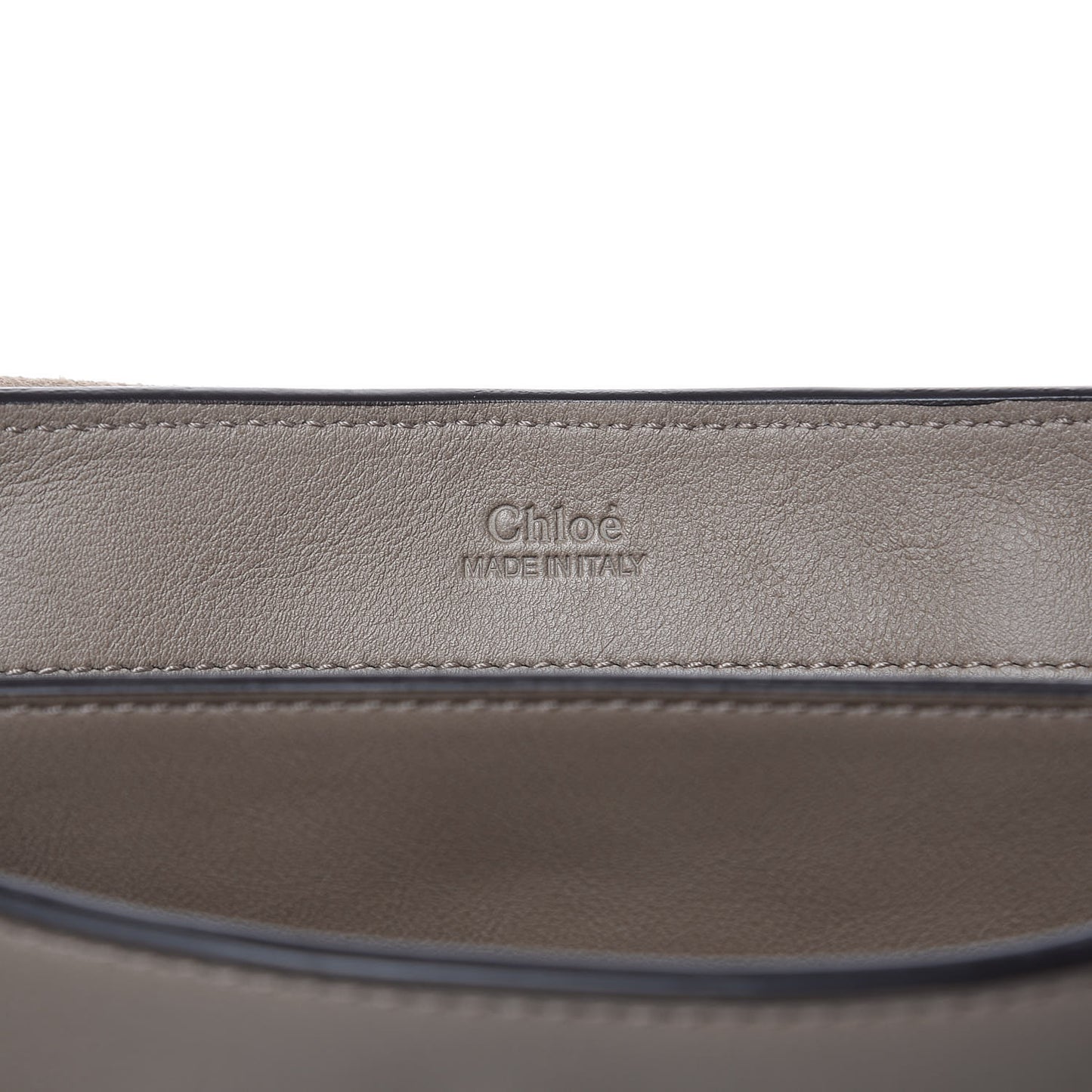 Calfskin Mini Faye Day Shoulder Bag Motty Grey