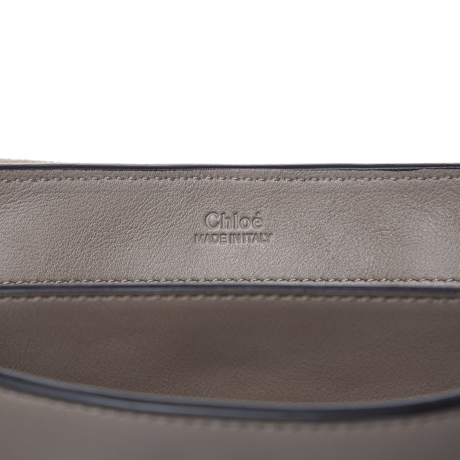Chloe Calfskin Mini Faye Day Shoulder Bag Motty Grey 6 of 8