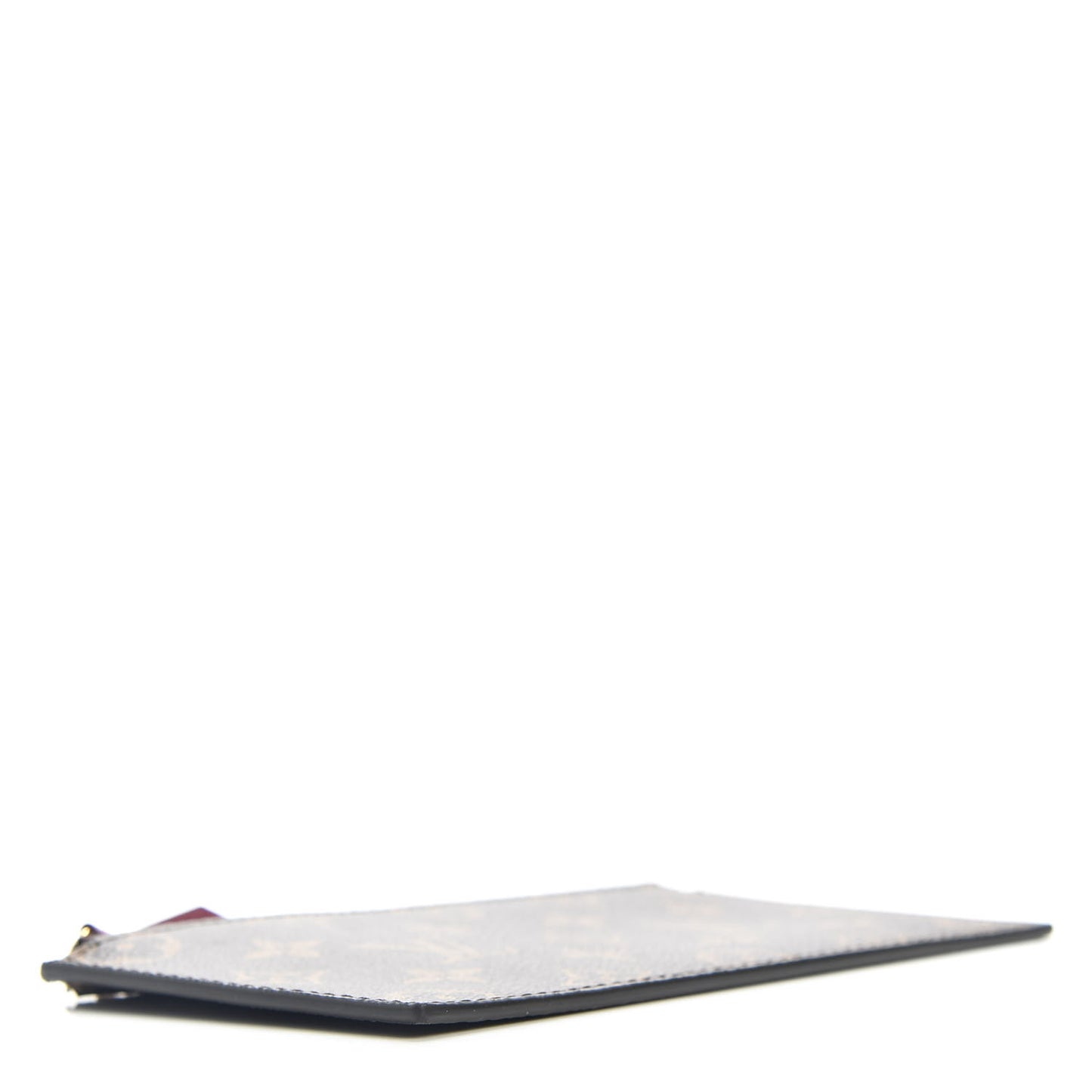 Monogram Felicie Chain Wallet Zippered Insert Fuchsia