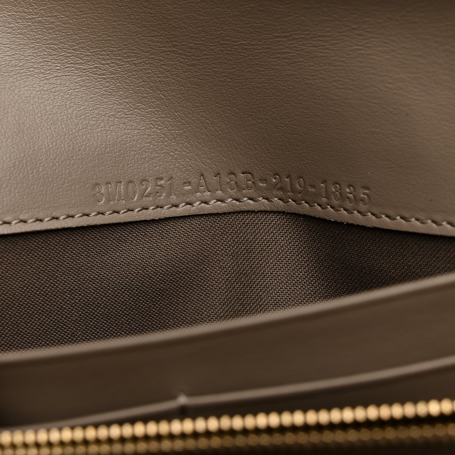 Fendi Vitello Cruise F is Fendi Continental Envelope Wallet Tortora 7 of 9