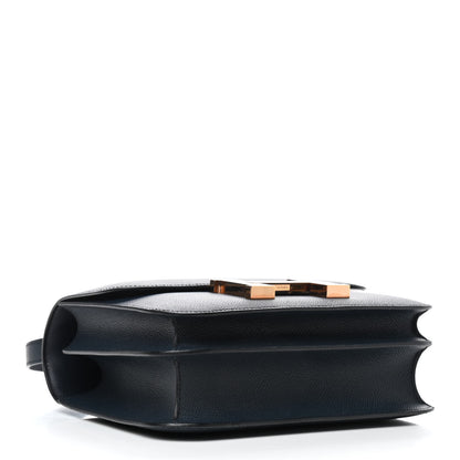 Hermes Epsom Constance 24 Bleu Indigo 3 of 11