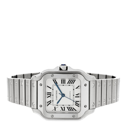 Cartier Stainless Steel 35mm Santos de Cartier Automatic Watch 2 of 5
