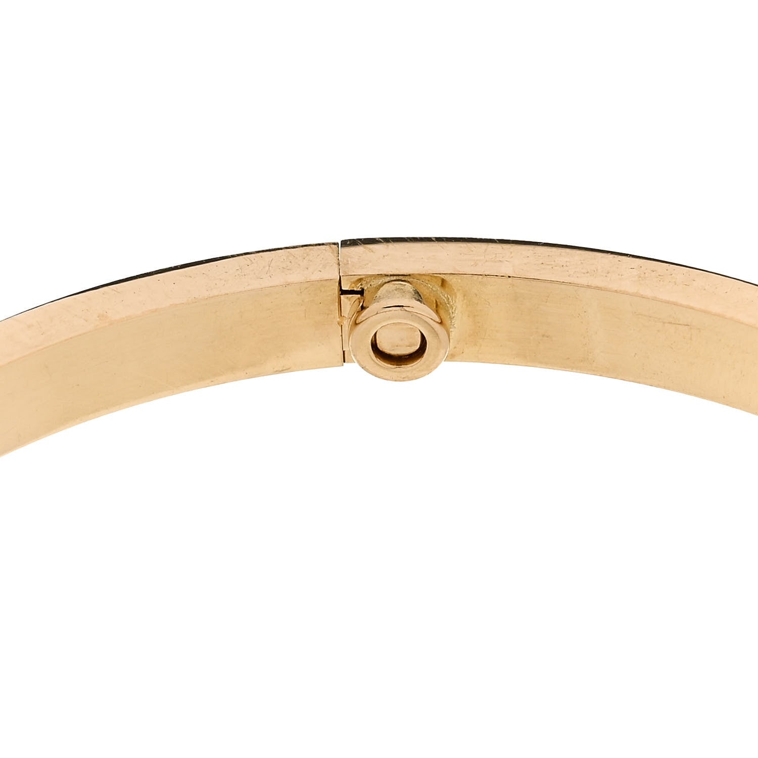 Cartier 18K Yellow Gold Small LOVE Bracelet 17 7 of 8